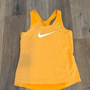 Nike Vibrant Orange Athletic Tank